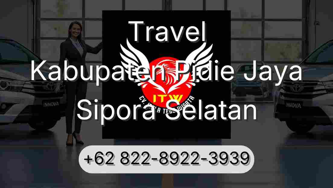Travel Kabupaten Pidie Jaya Sipora Selatan