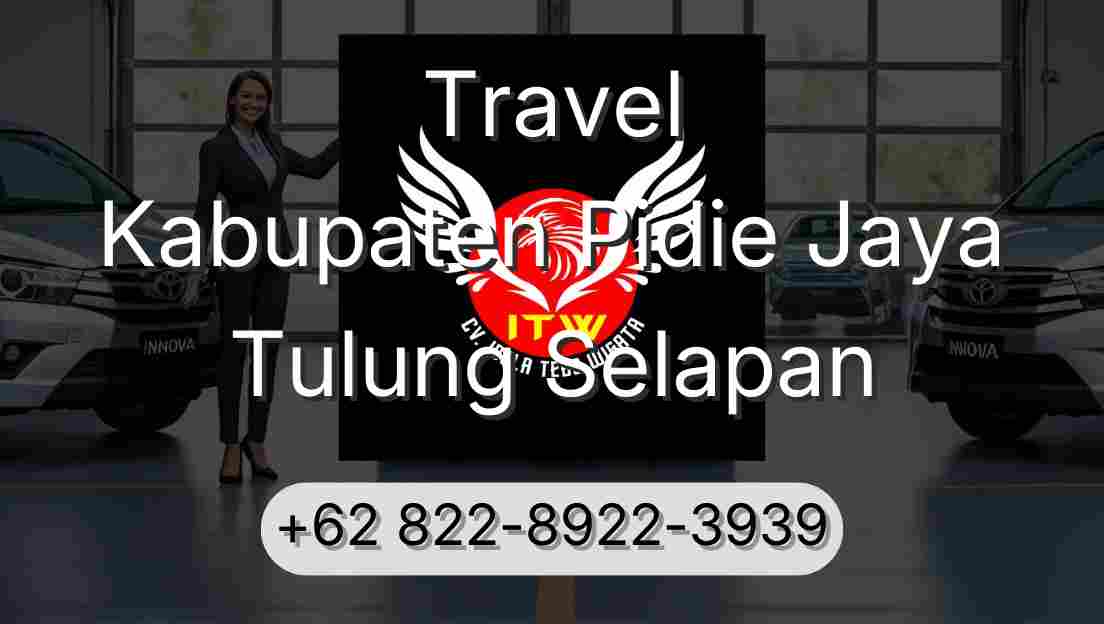 Travel Kabupaten Pidie Jaya Tulung Selapan