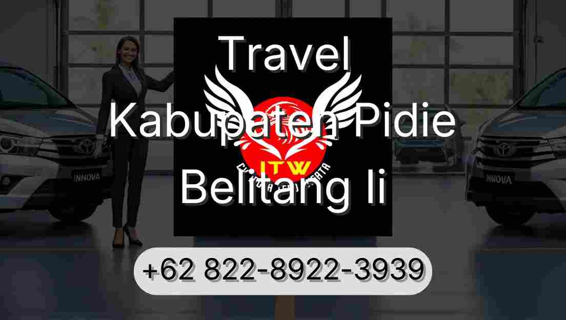 Travel Kabupaten Pidie Belitang Ii