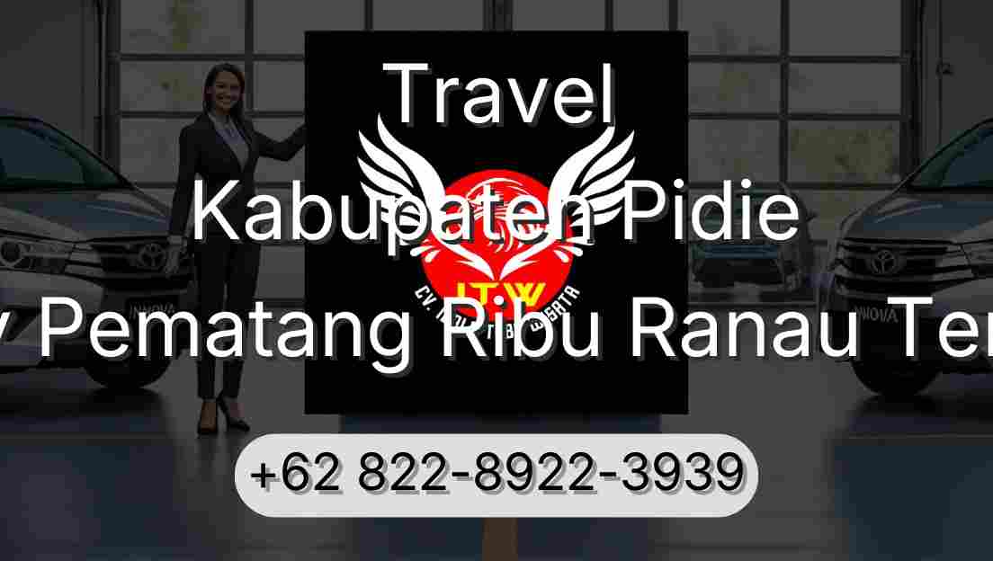 Travel Kabupaten Pidie Buay Pematang Ribu Ranau Tengah