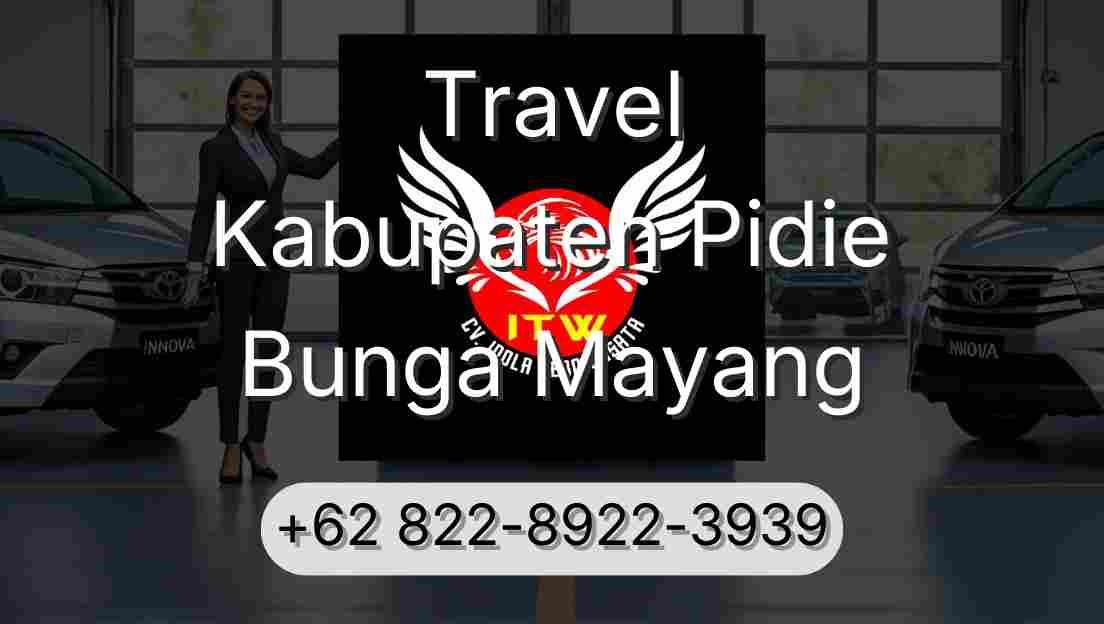 Travel Kabupaten Pidie Bunga Mayang