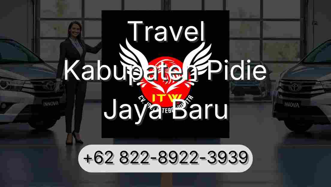 Travel Kabupaten Pidie Jaya Baru