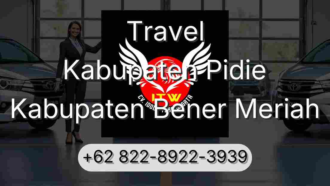 Travel Kabupaten Pidie Kabupaten Bener Meriah