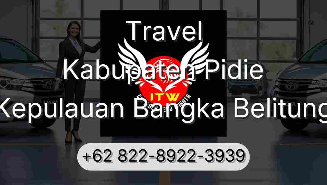 Travel Kabupaten Pidie Kepulauan Bangka Belitung