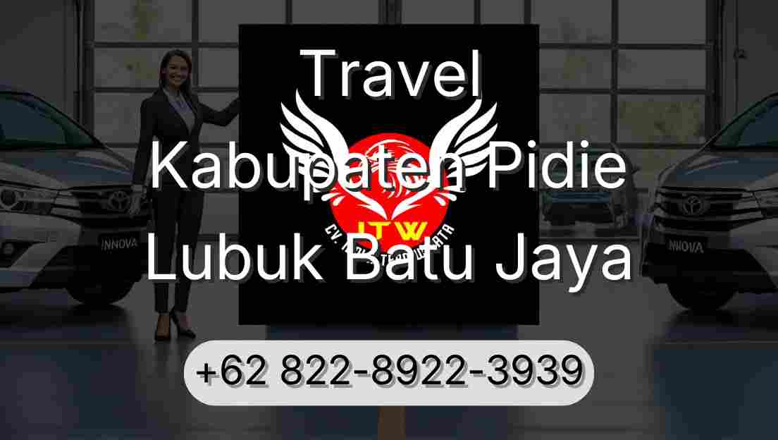Travel Kabupaten Pidie Lubuk Batu Jaya