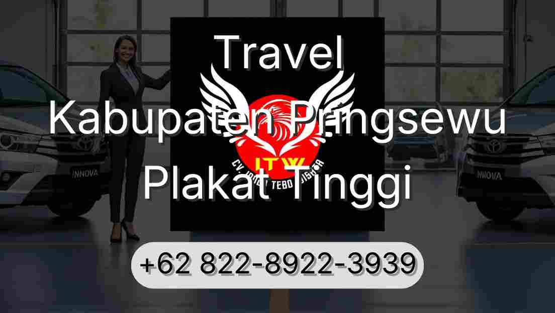 Travel Kabupaten Pringsewu Plakat Tinggi