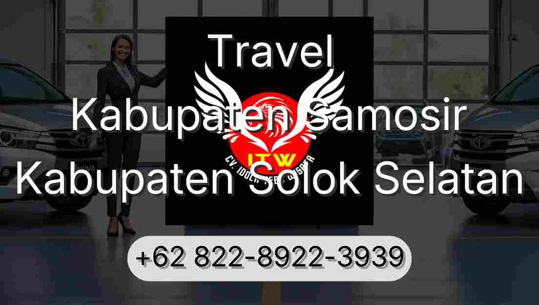 Travel Kabupaten Samosir Kabupaten Solok Selatan