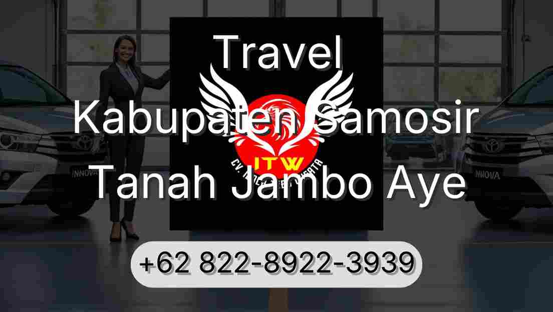 Travel Kabupaten Samosir Tanah Jambo Aye