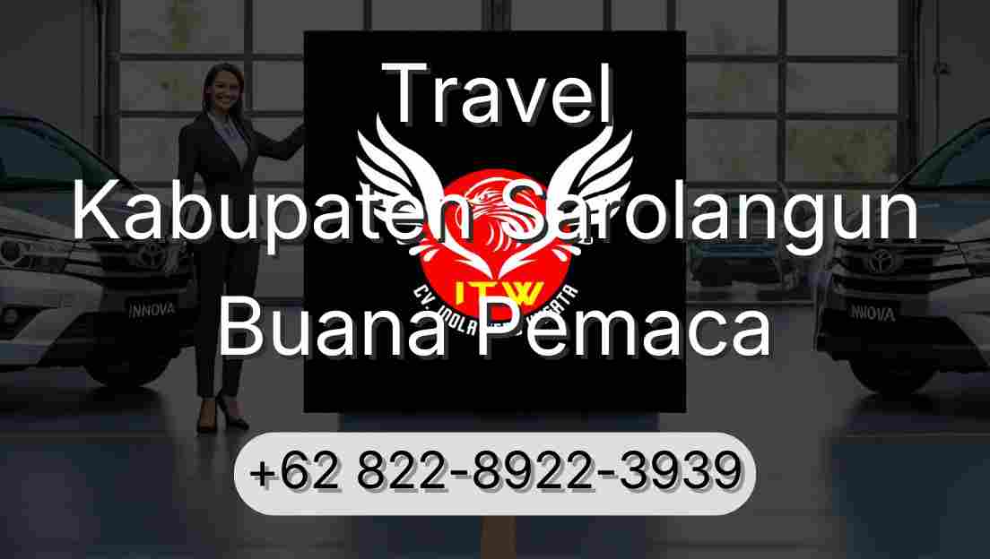 Travel Kabupaten Sarolangun Buana Pemaca