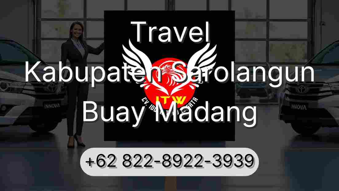 Travel Kabupaten Sarolangun Buay Madang
