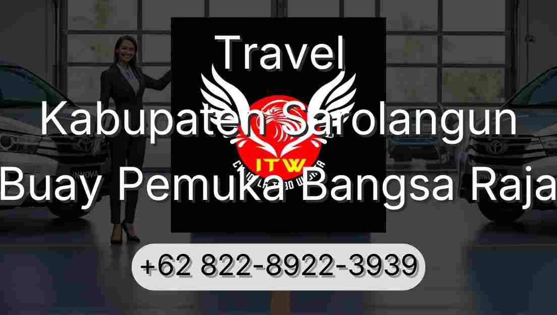 Travel Kabupaten Sarolangun Buay Pemuka Bangsa Raja