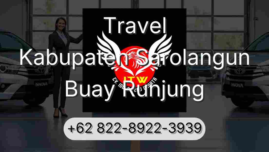 Travel Kabupaten Sarolangun Buay Runjung