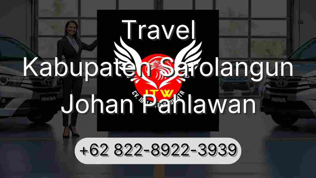 Travel Kabupaten Sarolangun Johan Pahlawan