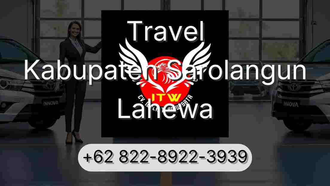 Travel Kabupaten Sarolangun Lahewa