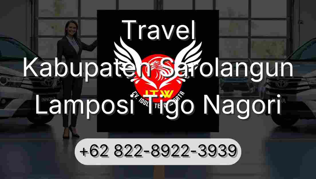 Travel Kabupaten Sarolangun Lamposi Tigo Nagori