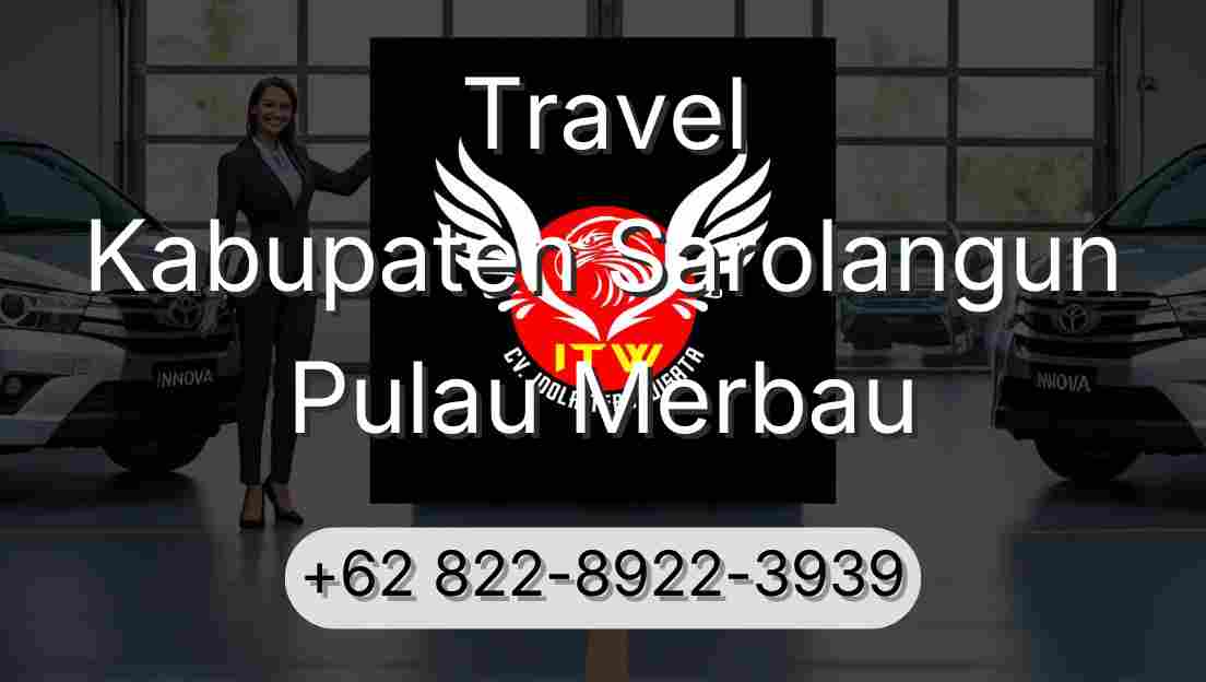 Travel Kabupaten Sarolangun Pulau Merbau