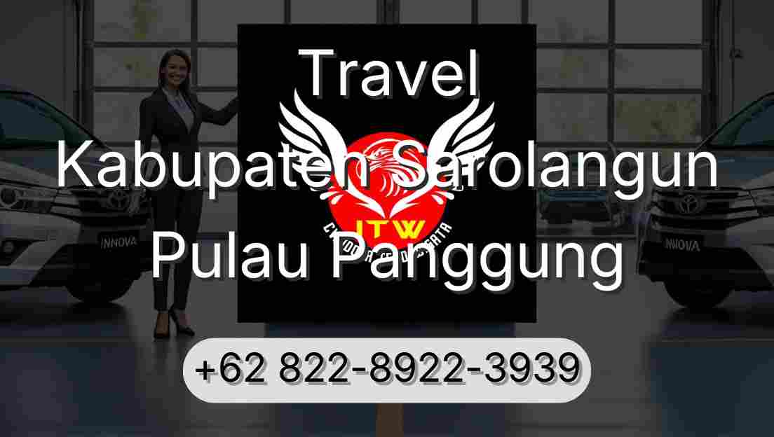 Travel Kabupaten Sarolangun Pulau Panggung