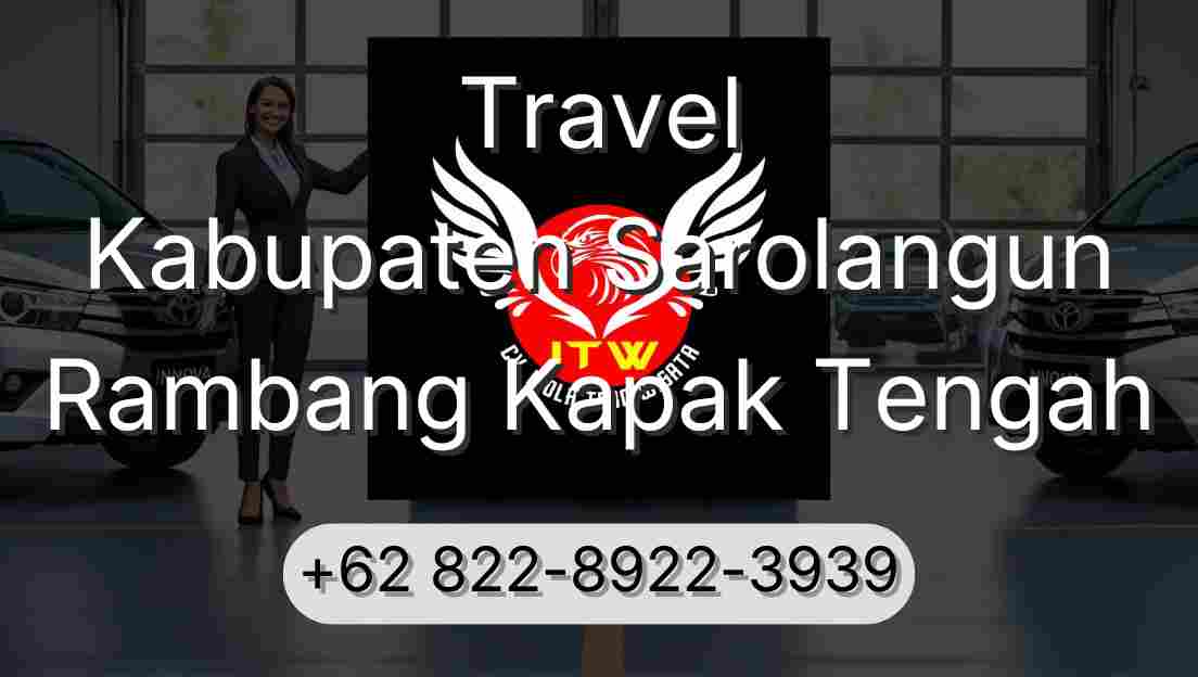 Travel Kabupaten Sarolangun Rambang Kapak Tengah