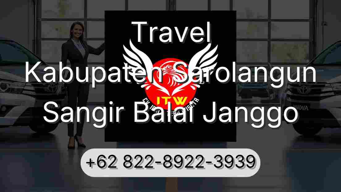 Travel Kabupaten Sarolangun Sangir Balai Janggo