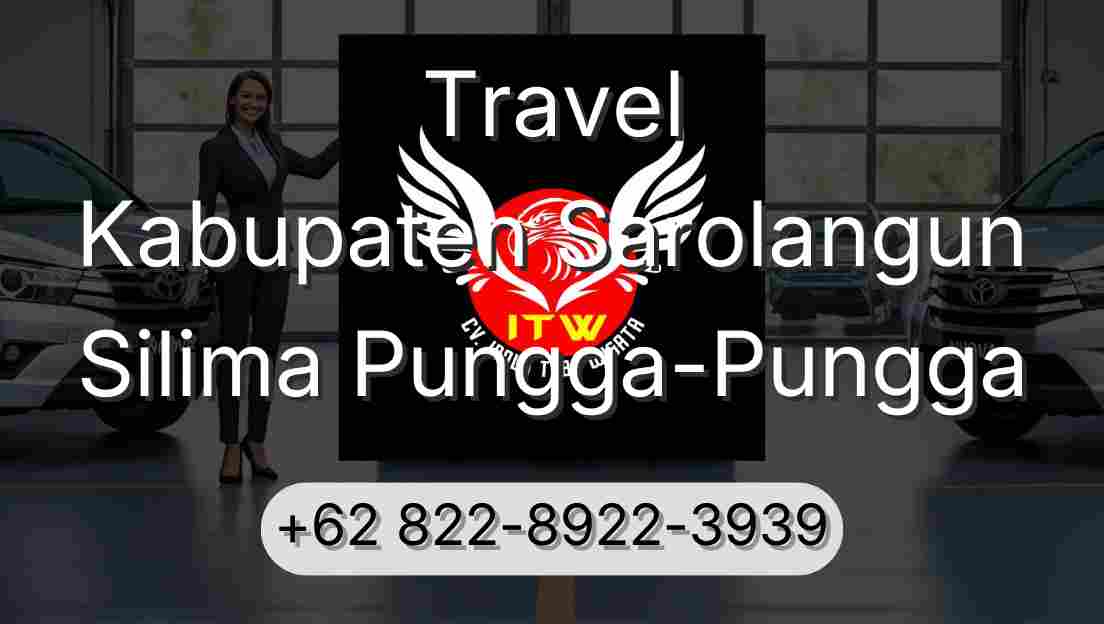 Travel Kabupaten Sarolangun Silima Pungga-Pungga