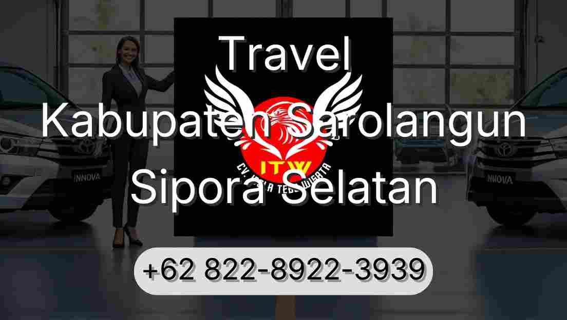 Travel Kabupaten Sarolangun Sipora Selatan