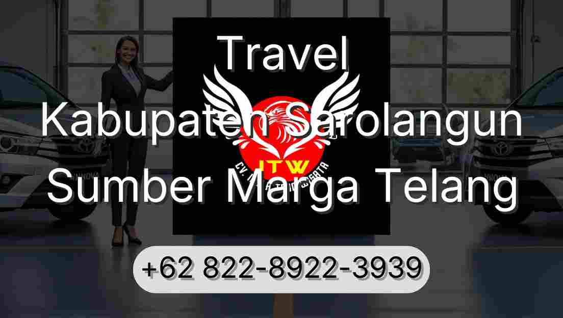 Travel Kabupaten Sarolangun Sumber Marga Telang