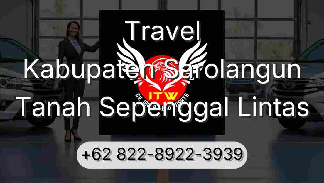 Travel Kabupaten Sarolangun Tanah Sepenggal Lintas