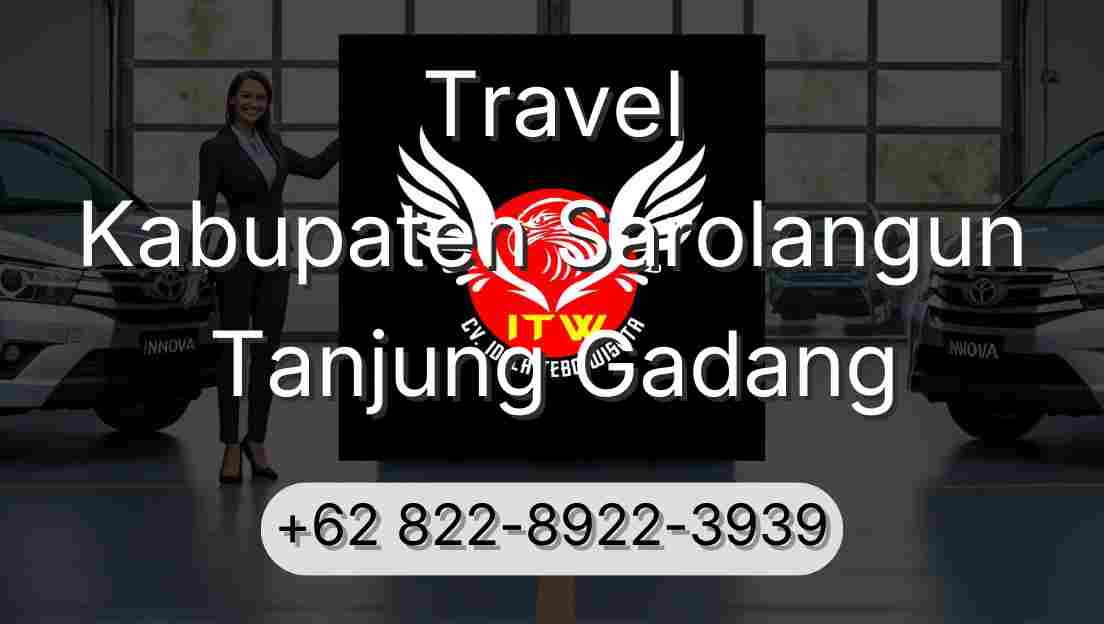 Travel Kabupaten Sarolangun Tanjung Gadang
