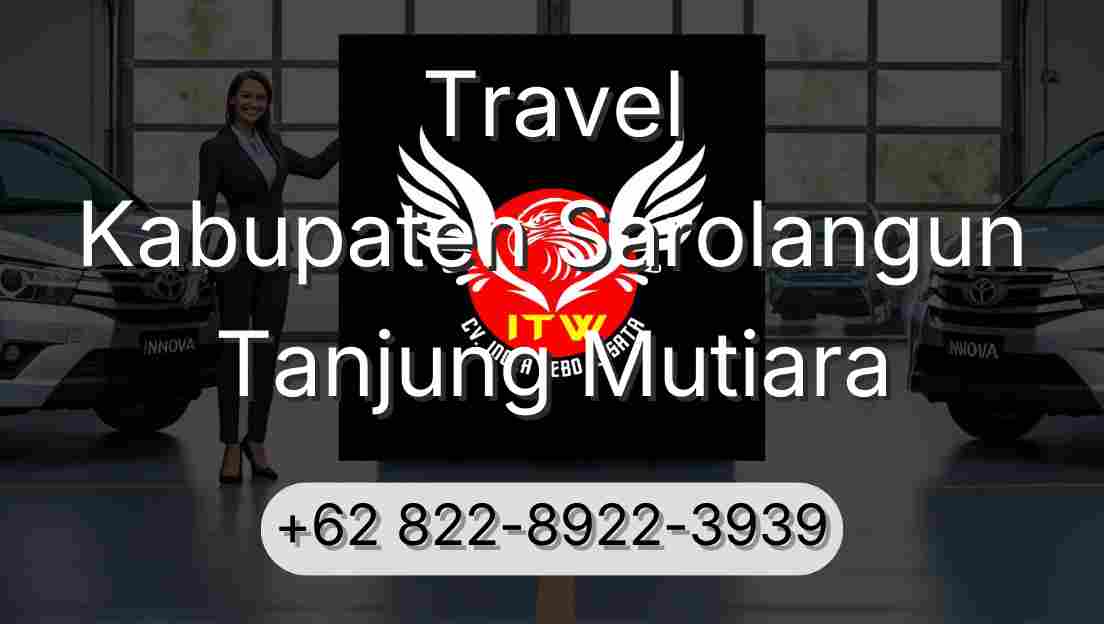 Travel Kabupaten Sarolangun Tanjung Mutiara