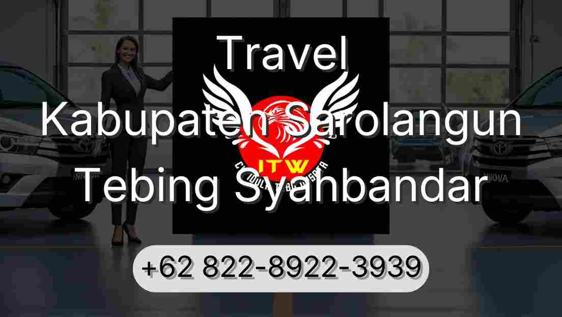 Travel Kabupaten Sarolangun Tebing Syahbandar