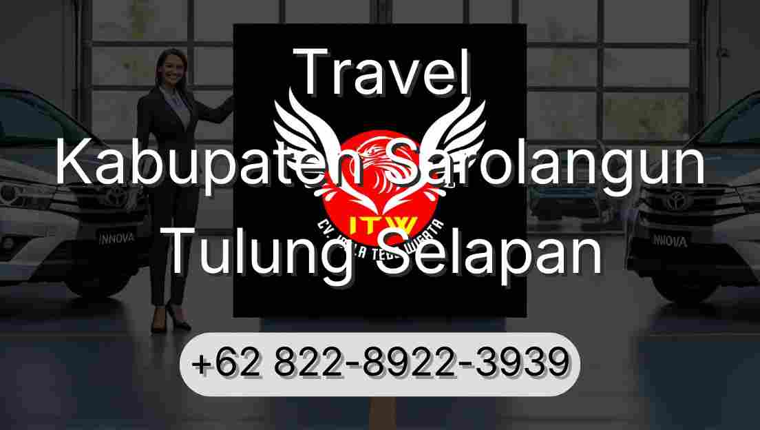 Travel Kabupaten Sarolangun Tulung Selapan