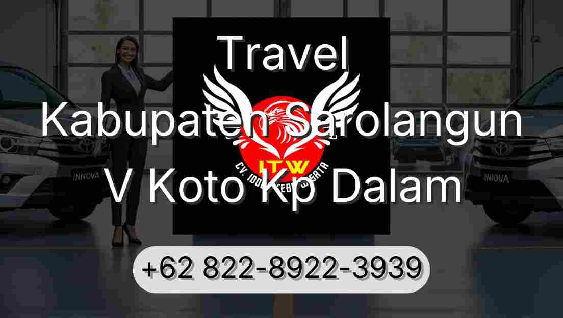 Travel Kabupaten Sarolangun V Koto Kp Dalam