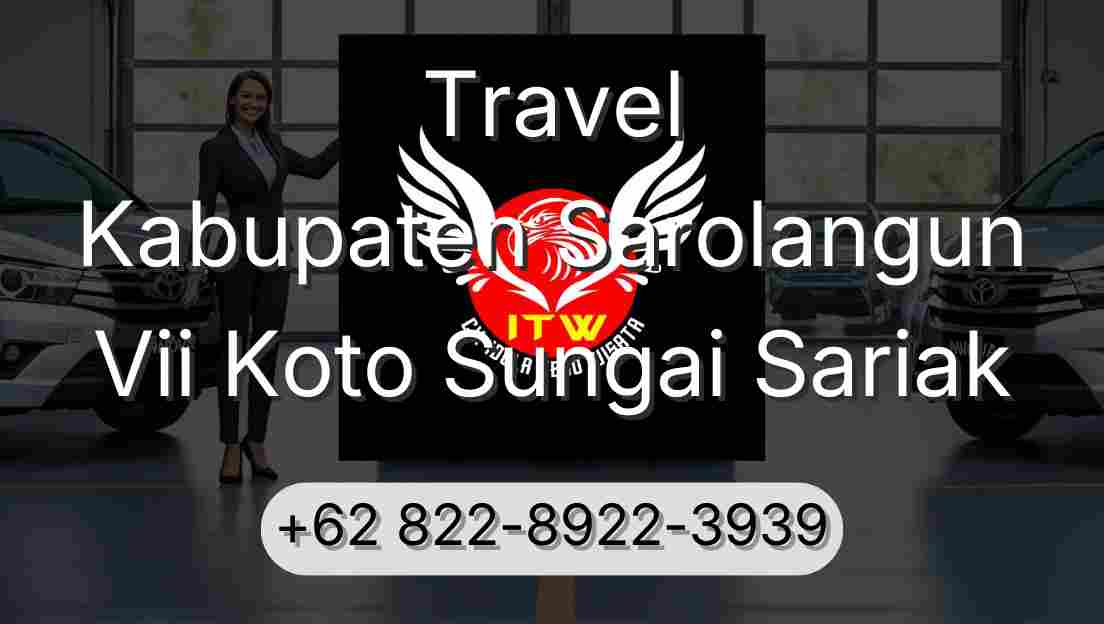Travel Kabupaten Sarolangun Vii Koto Sungai Sariak