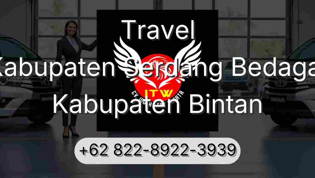 Travel Kabupaten Serdang Bedagai Kabupaten Bintan
