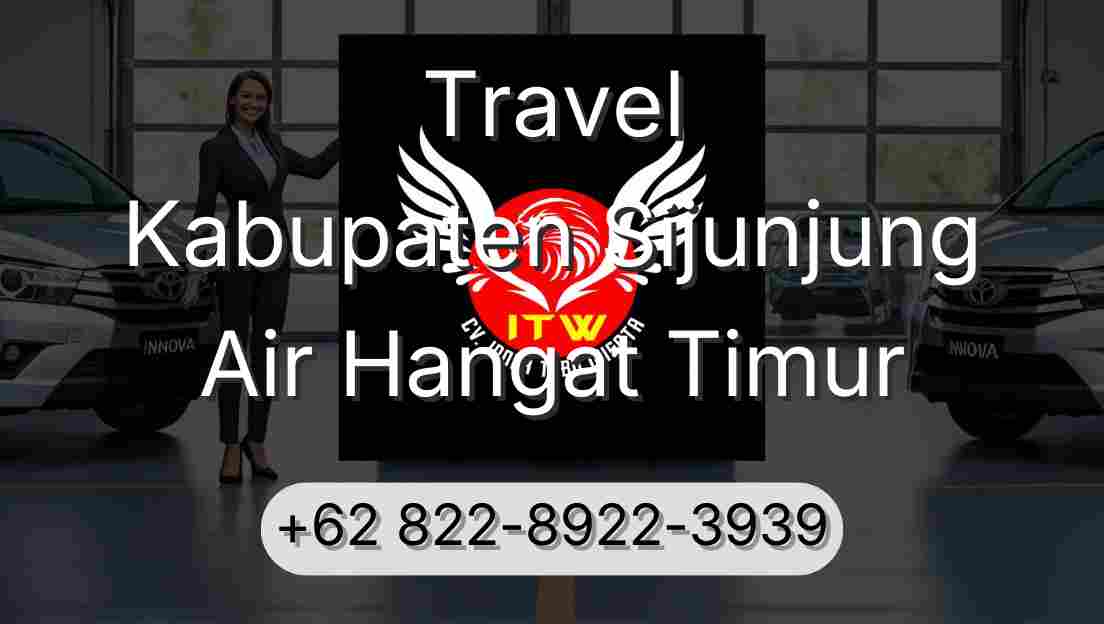 Travel Kabupaten Sijunjung Air Hangat Timur