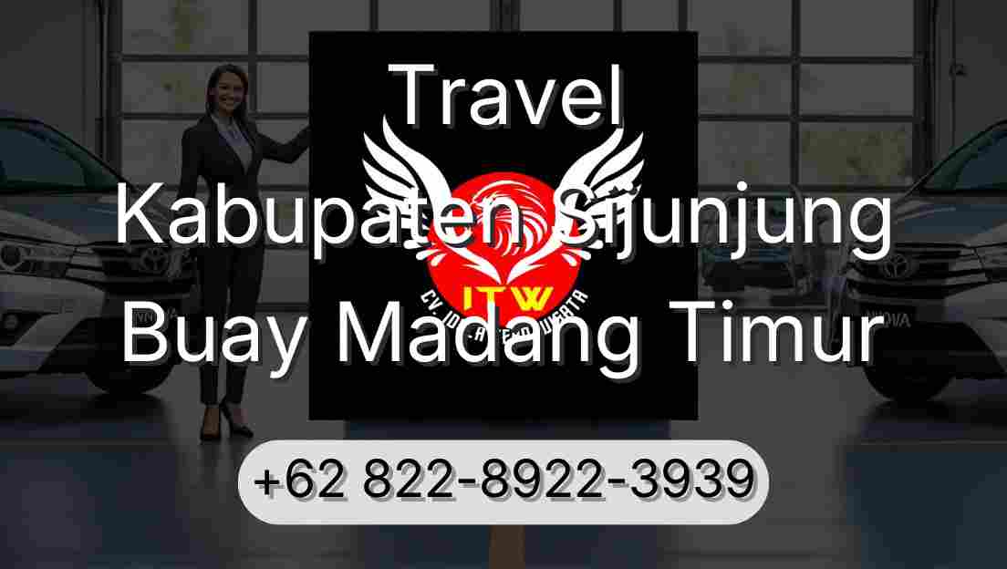 Travel Kabupaten Sijunjung Buay Madang Timur