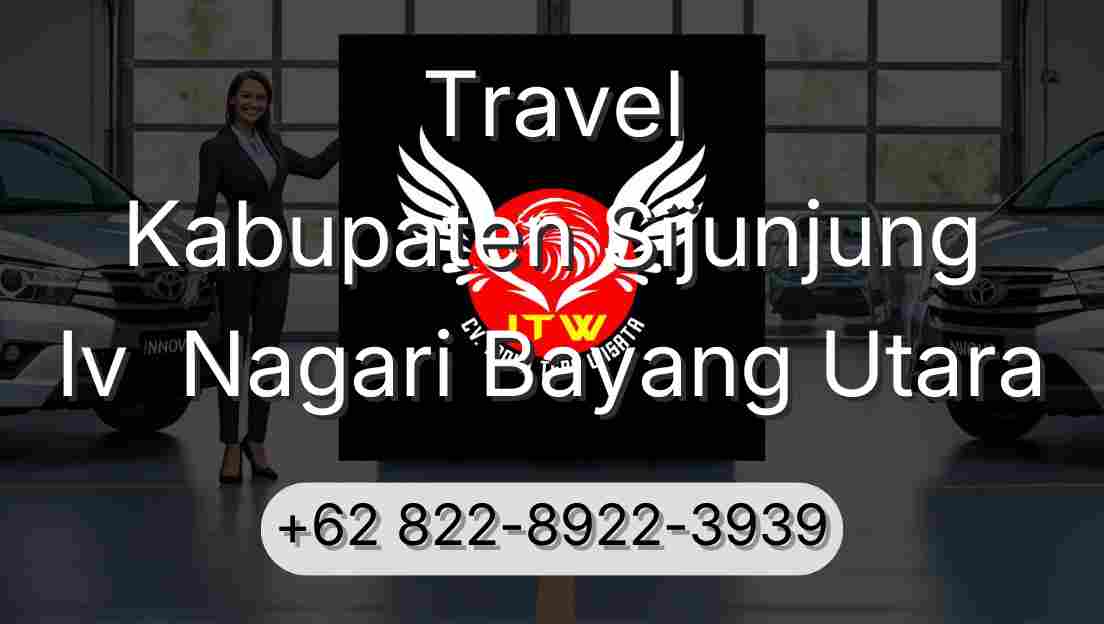 Travel Kabupaten Sijunjung Iv  Nagari Bayang Utara
