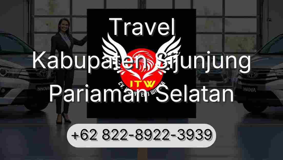 Travel Kabupaten Sijunjung Pariaman Selatan