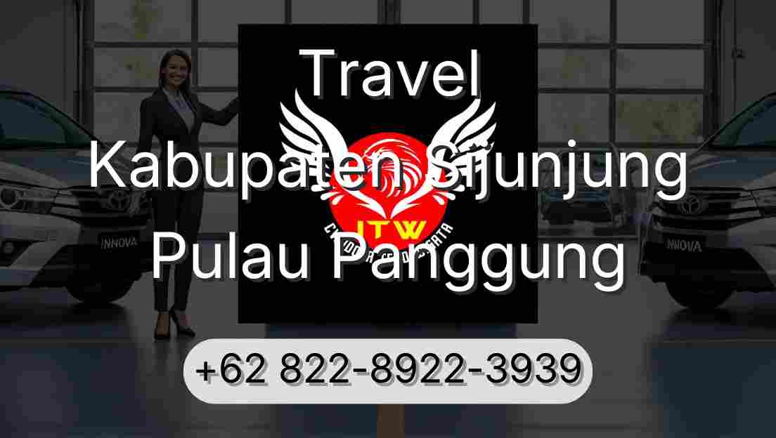 Travel Kabupaten Sijunjung Pulau Panggung