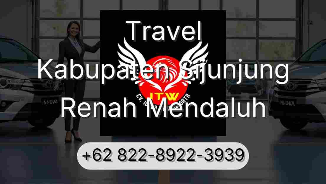 Travel Kabupaten Sijunjung Renah Mendaluh