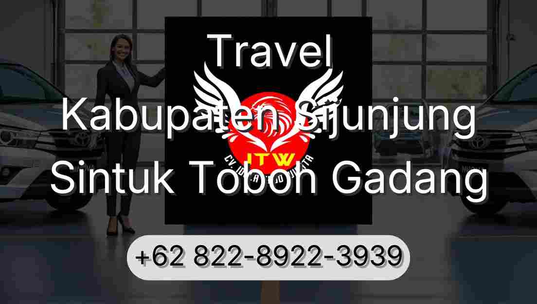Travel Kabupaten Sijunjung Sintuk Toboh Gadang