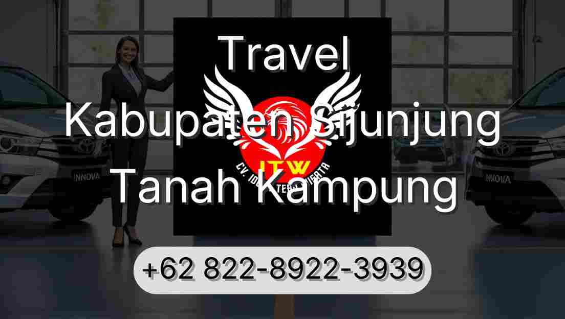 Travel Kabupaten Sijunjung Tanah Kampung
