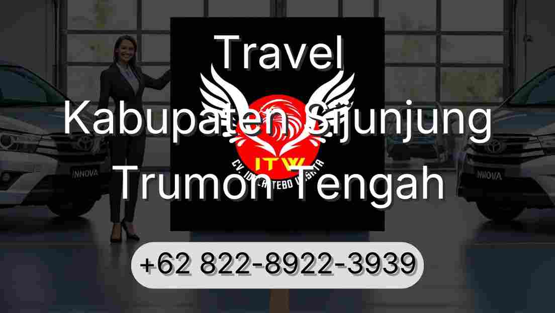 Travel Kabupaten Sijunjung Trumon Tengah