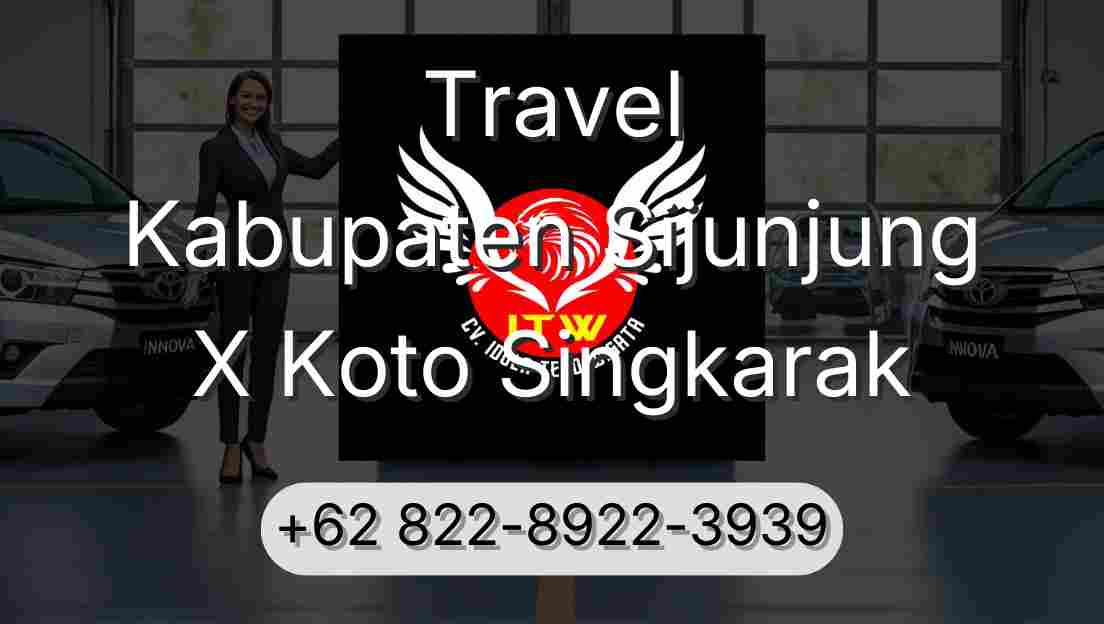 Travel Kabupaten Sijunjung X Koto Singkarak