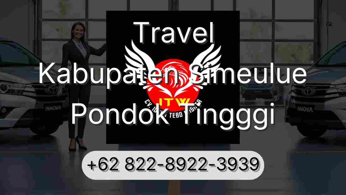 Travel Kabupaten Simeulue Pondok Tingggi