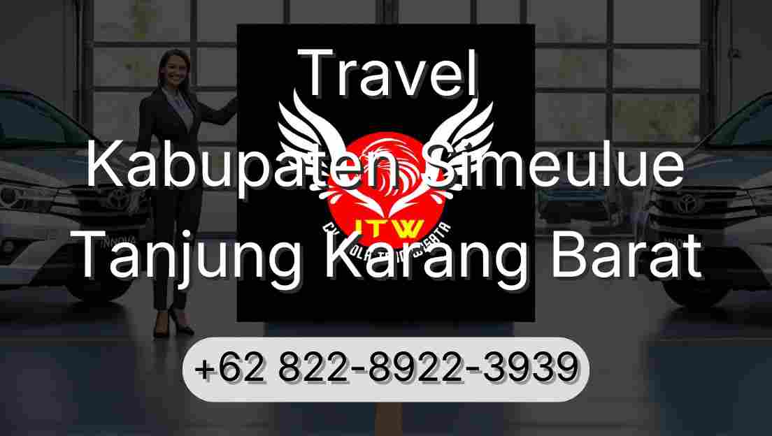 Travel Kabupaten Simeulue Tanjung Karang Barat