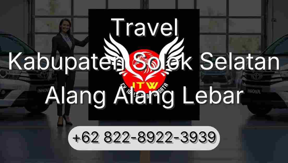 Travel Kabupaten Solok Selatan Alang Alang Lebar