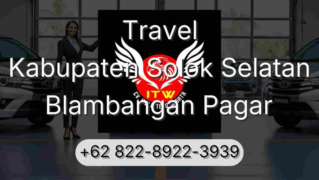 Travel Kabupaten Solok Selatan Blambangan Pagar