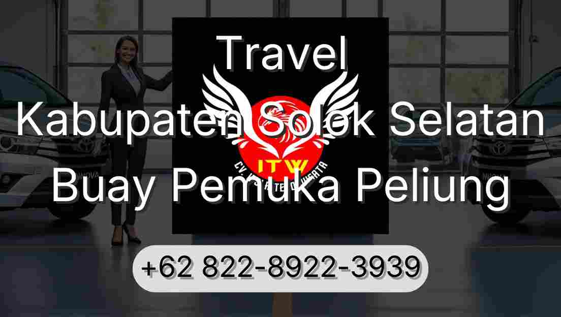 Travel Kabupaten Solok Selatan Buay Pemuka Peliung