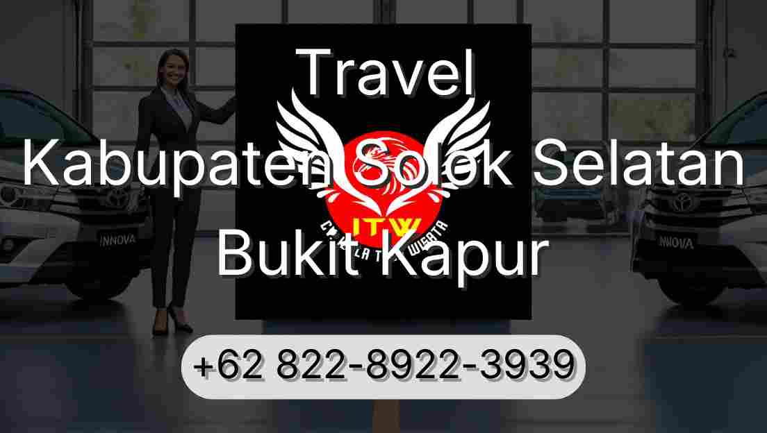Travel Kabupaten Solok Selatan Bukit Kapur